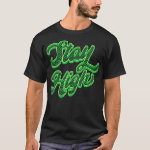 Vintage Stay High Unkraut T-Shirt