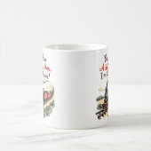 Vintage Steam Train Yes Retirement Plan Kaffeetasse (Mittel)