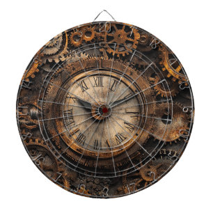 Vintage-Steampunk-Dartscheibe Dartscheibe