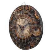 Vintage-Steampunk-Dartscheibe Dartscheibe (Vorderseite rechts)