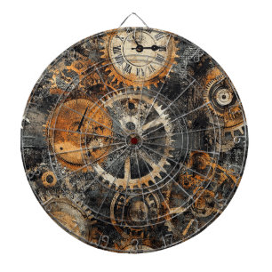 Vintage-Steampunk-Dartscheibe Dartscheibe