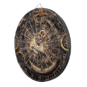 Vintage-Steampunk-Dartscheibe Dartscheibe (Vorderseite rechts)