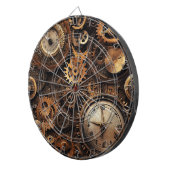 Vintage-Steampunk-Dartscheibe Dartscheibe (Vorderseite rechts)