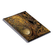 Vintage-Steampunk-Design Notizblock (Rechte Seite)