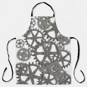 Vintage Steampunk-Gears Schürze (Vorderseite)