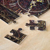 Vintage Steampunk Herz-Tapete Puzzle (Seite)