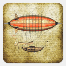 Vintage-Steampunk-Luftschiff