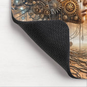 Vintage Steampunk Mousepad (Ecke)