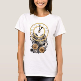 Vintage Steampunk stilvolle elegante Uhr T-Shirt