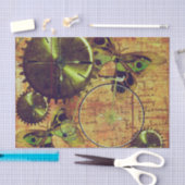 Vintage Steampunk Tapete Seidenpapier (Handwerk)