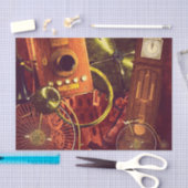 Vintage Steampunk Tapete Seidenpapier