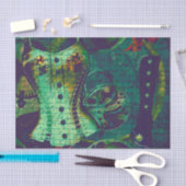 Vintage Steampunk Tapete Seidenpapier (Handwerk)