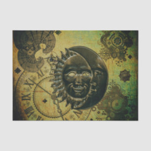 Vintage Steampunk Tapete Seidenpapier