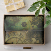 Vintage Steampunk Tapete Seidenpapier (Geschenk)