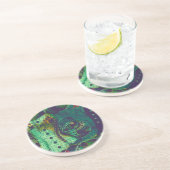 Vintage Steampunk Tapete Untersetzer (Seite)