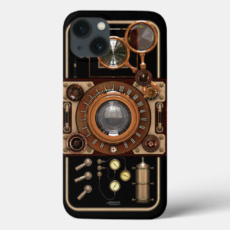 Vintage Steampunk-TLR-Kamera #2B iPhone 13 Hülle