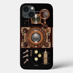 Vintage Steampunk TLR Kamera (dunkel) Case-Mate iPhone Hülle