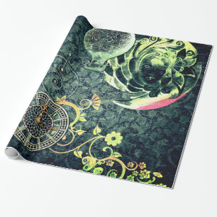 Vintage-Steampunk-Wallpaper Geschenkpapier