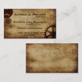 Vintage Steampunk Zahn-Geschäfts-Karte Visitenkarte (Vorne/Hinten)