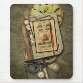 Vintage Steampunkreise Mousepad (Vorne)