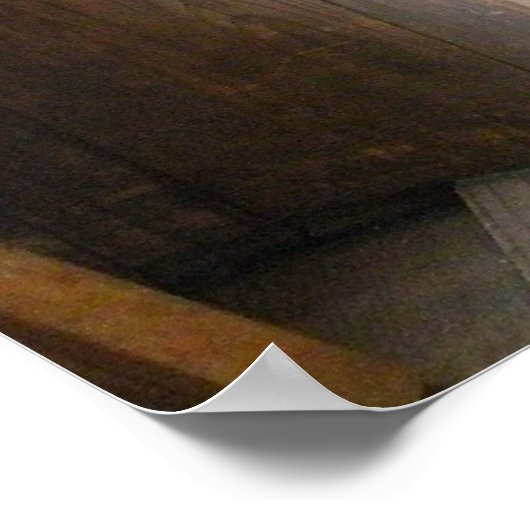 "Vintage Steckdosen" Poster (Ecke)