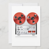 Vintage Stereo-Einladungen Einladung (Vorderseite)