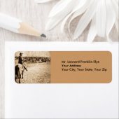 Vintage Stereoskopkarte - Zuhause im Bereich (Insitu)