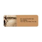 Vintage Stereoskopkarte - Zuhause im Bereich (Vorne)