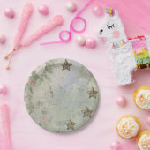 Vintage Sterne Pappteller (Party)