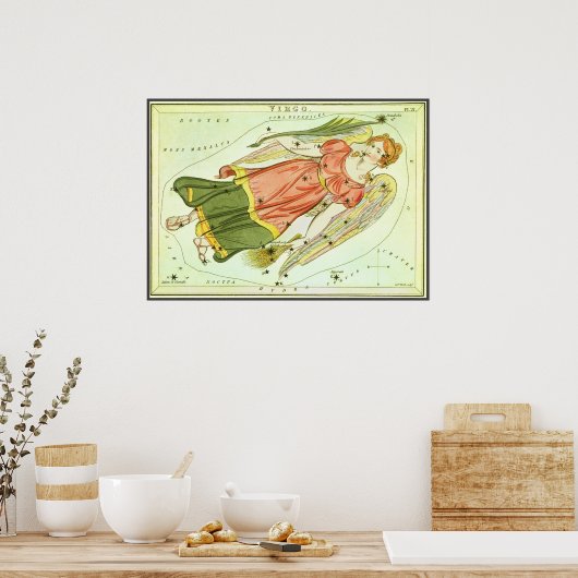 Vintage Sternenflottenkonstellation Poster (Küche)