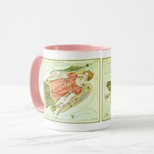 Vintage Sternenflottenkonstellation Tasse (Vorderseite Links)