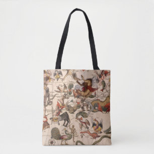Vintage-Sternenkarte von Backer und Broen Tasche
