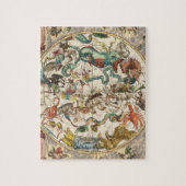 Vintage Sternenkonstellation Zodiac Star Puzzle (Vertikal)