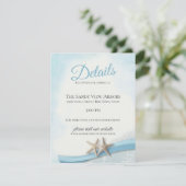 Vintage Sternfische und Spitzen mit Herzdetails Einladung (Stehend Vorderseite)