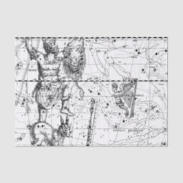 Vintage Sternkonstellationen Seidenpapier