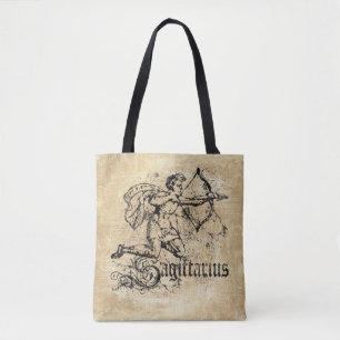 Vintage-Sternzeichen Schütze Tasche