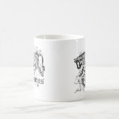 Vintage-Sternzeichen Stier Kaffeetasse (Mittel)