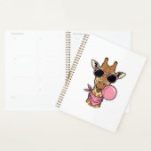 Vintage-Stich Giraffe Bubblegum Vektor Design_ Planer (Anzeige)