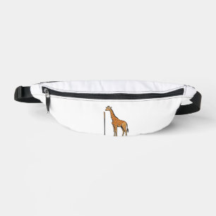 Vintage-Stich Giraffe Golf Vektor T-Shirt Desi Bauchtasche