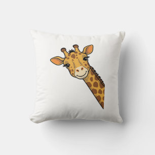 Vintage-Stich Giraffe-Shirt-Design_1 Kissen