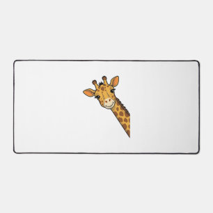 Vintage-Stich Giraffe-Shirt-Design_1 Schreibtischunterlage