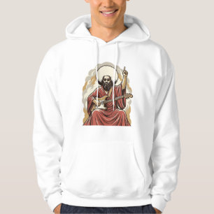 Vintage-Stich-Gitarrist-Vektor-Art-Shirt_1 Hoodie