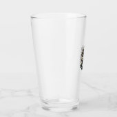 Vintage-Stich Pferdekopf Vektor Glas (Rechts)