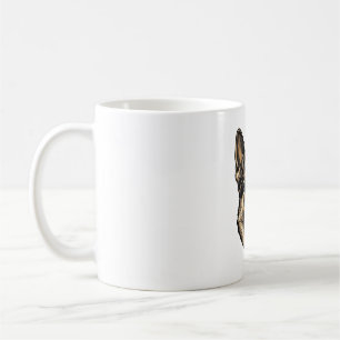Vintage-Stich-Shepherd-Hund-Vektordesign_1 Kaffeetasse