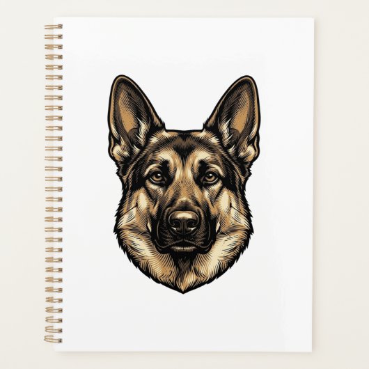 Vintage-Stich-Shepherd-Hund-Vektordesign_1 Planer (Vorderseite)