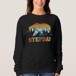 Vintage Stiefvater Bär Camper Camping Berg Vater Sweatshirt