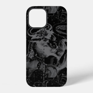 Vintage Stier-Konstellation von Hevelius iPhone 12 Hülle
