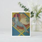 Vintage Stil 1931 Postkarte (Stehend Vorderseite)