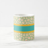 Vintage-Stil-Mutter-Design, Blumenmuster Kaffeetasse (Mittel)