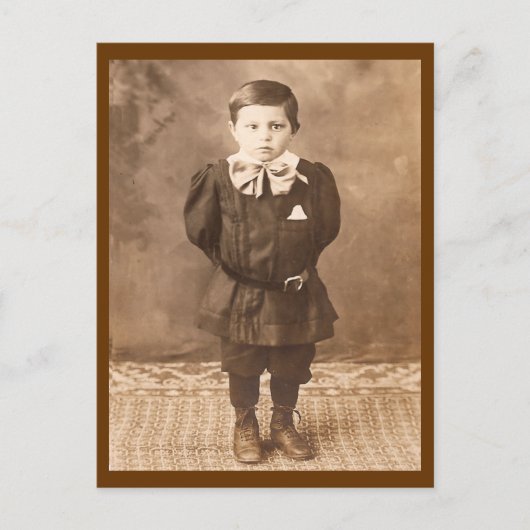 Vintage Stil Postkarte (Vorderseite)